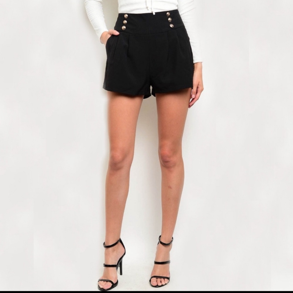 1 Only Sailor Shorts with Gold Buttons